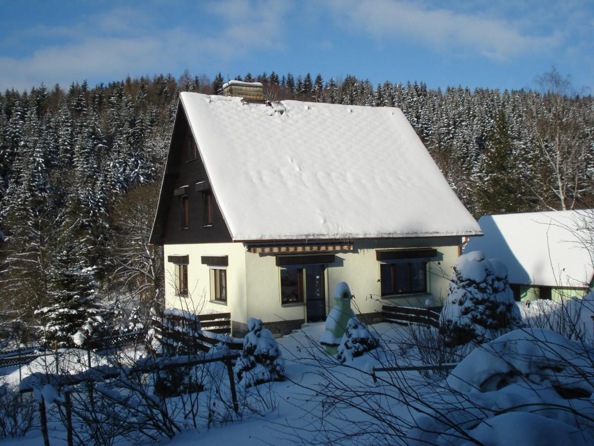 Ferienwohnung Erzgebirgsdomizil am Schwartenberg Neuhausen  Exterior foto